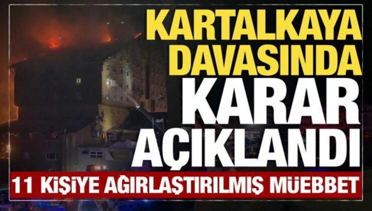 Kartalkaya davasında karar açıklandı: 11 kişiye ağırlaştırılmış müebbet hapis