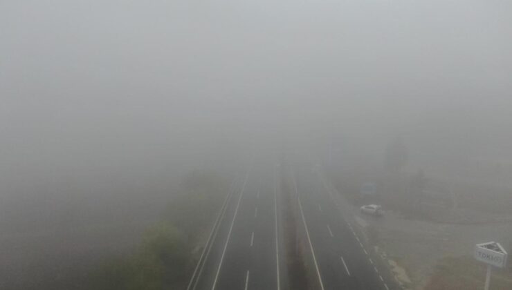 Kastamonu’da sis etkili oldu