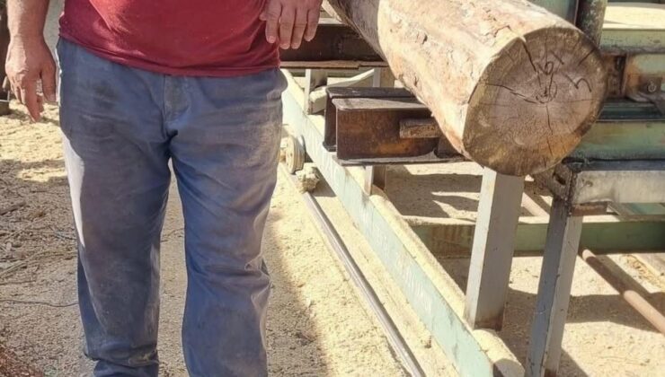 Kayseri’de feci ölüm: İşçi, tomruğun altında kaldı!