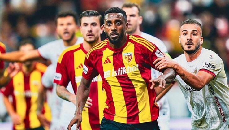 Kayserispor, 8 maçta 2 farklı skor elde etti
