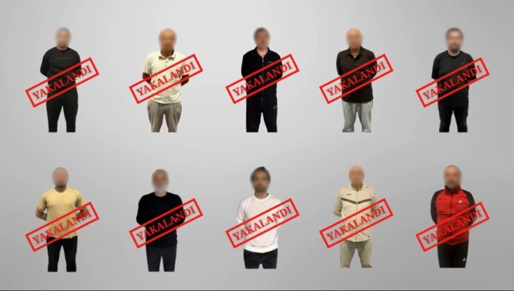 Kırmızı bültenle aranan 10 suçlu Türkiye'ye getirildi