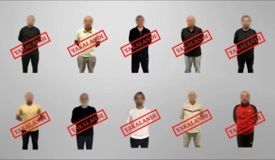Kırmızı bültenle aranan 10 suçlu yakalandı