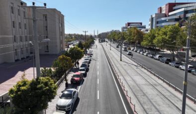 Konya’da Şehit Burak Aydoğan Caddesi asfaltlanarak trafiğe açıldı