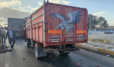 Konya’da zincirleme trafik kazası: 2 yaralı