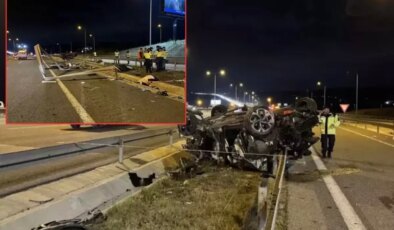 Kuzey Marmara Otoyolu savaş alanına döndü! Bilanço çok ağır