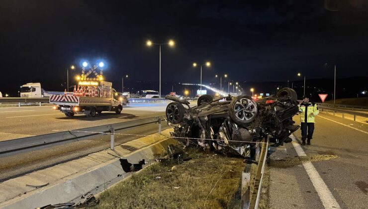 Kuzey Marmara Otoyolu’nda feci kaza: 2 kişi öldü, 5 yaralı