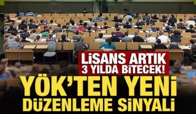Lisans artık 3 yılda bitecek! YÖK’ten yeni düzenleme sinyali