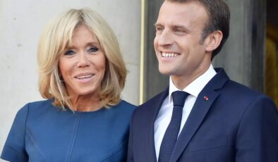 Macron’un eşi için yazılan ifade olay! Üstelik devletin resmi sitesinde