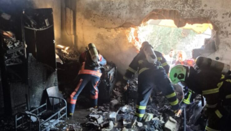 Mardin'de yangın faciası: 1 çocuk öldü, 3'ü ağır 12 yaralı