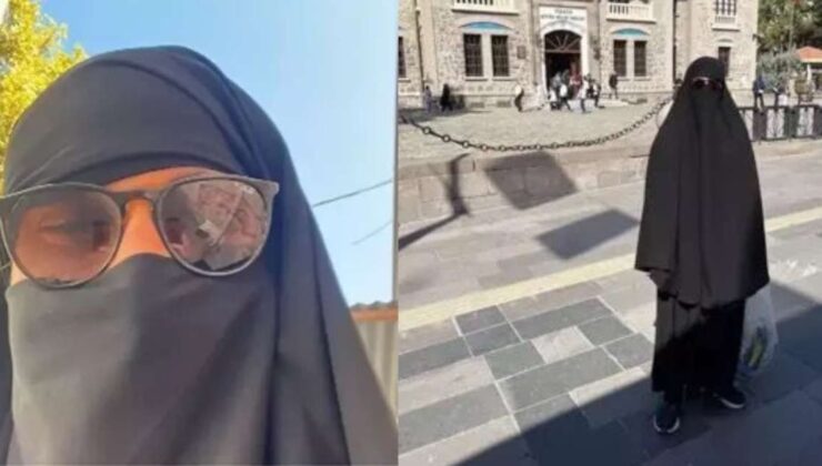 Metroya kara çarşafla binen ODTÜ'lü erkek öğrenci gözaltında