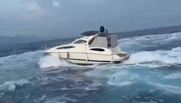 Muğla açıklarında lüks yata operasyon  39 göçmen 1 kaçakçı yakalandı