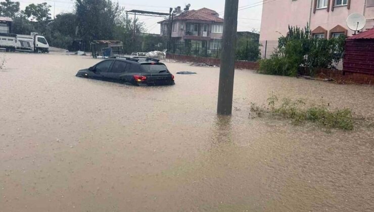 Muğla’yı sağanak ve fırtına vurdu!