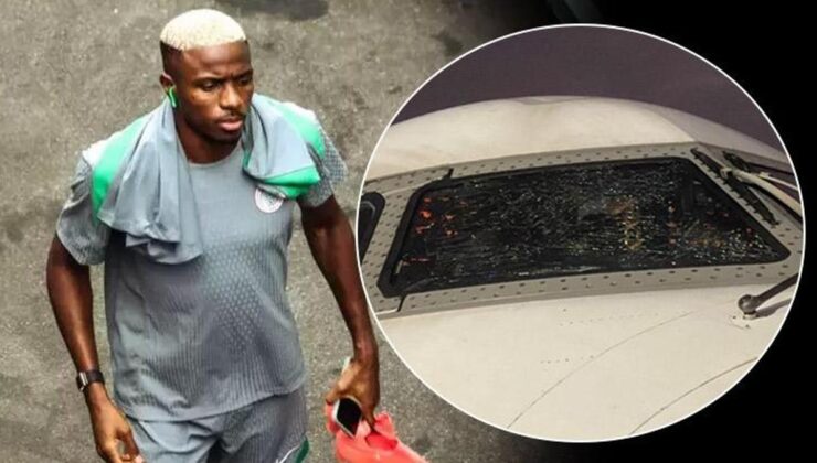 Nijerya Milli Takımı’nı taşıyan uçaktan acil iniş: Victor Osimhen paniği! Galatasaray taraftarları sosyal medyayı salladı