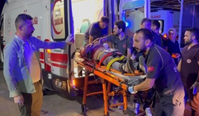 Otomobil şarampole yuvarlandı! İki ağır yaralı var