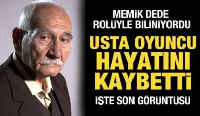 Oyuncu Arif Erkin Güzelbeyoğlu hayatını kaybetti