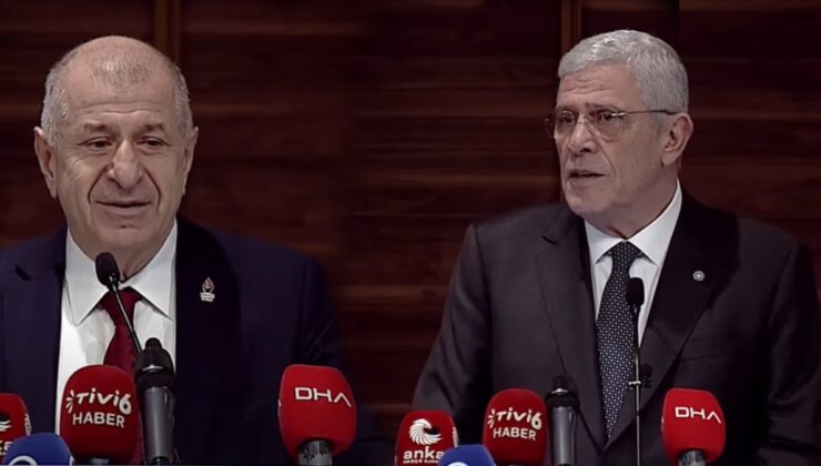 Özdağ ve Dervişoğlu'ndan 'Milliyetçi ittifak' için yeşil ışık