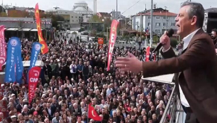 Özgür Özel Çağlayan'da konuşuyor. Canlı yayınlıyoruz