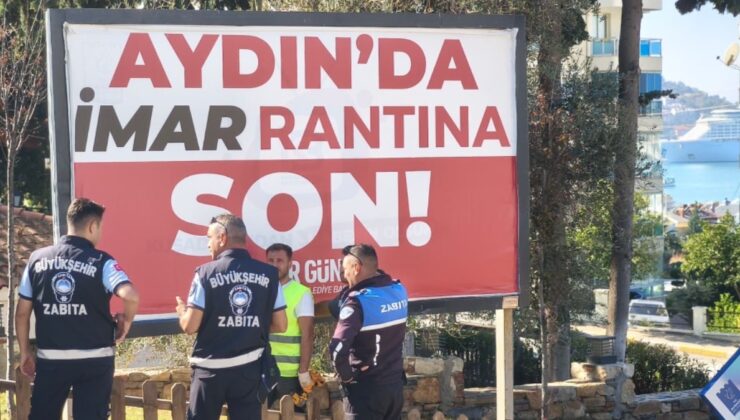 Özlem Çerçioğlu'nun rahatsız eden afiş