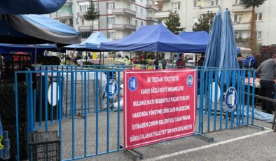 Pazarcı esnafına kötü haber: Tezgahları kapatıldı