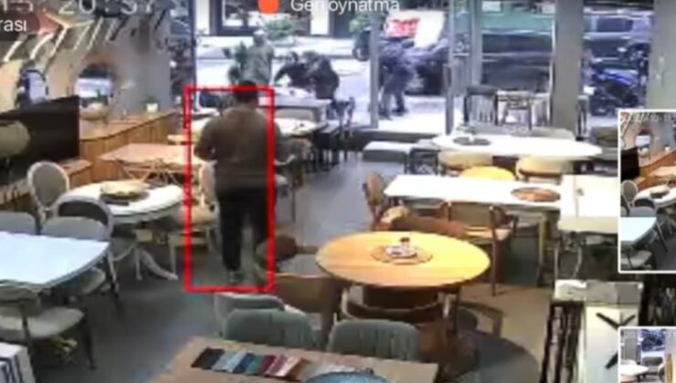 Restorandan çıkan müşteriler neye uğradığını şaşırdı! Otomobilin altında kalıyorlardı