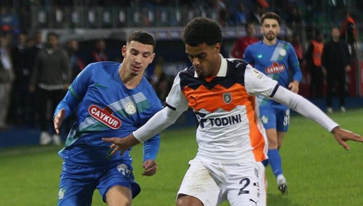 Rizespor evinde istediğini bulamadı | Çaykur Rizespor – Başakşehir maç sonucu: 0-0