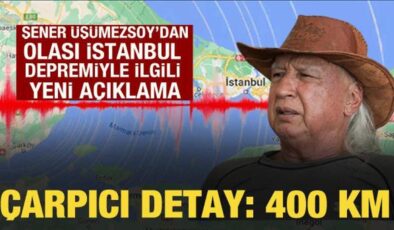 Şener Üşümezsoy, ‘Büyük Marmara Depremi’ne dikkat çekti: 400 km gerekli
