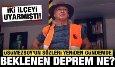 Şener Üşümezsoy iki ilçeyi uyarmıştı: Beklenen depremin büyüklüğü kaç olacak?