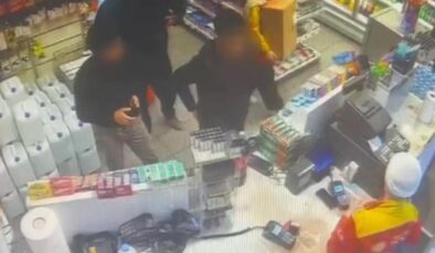 Serdar Öktem cinayeti şüphelilerin saldırıdan önce alışveriş yaptığı anların videosu