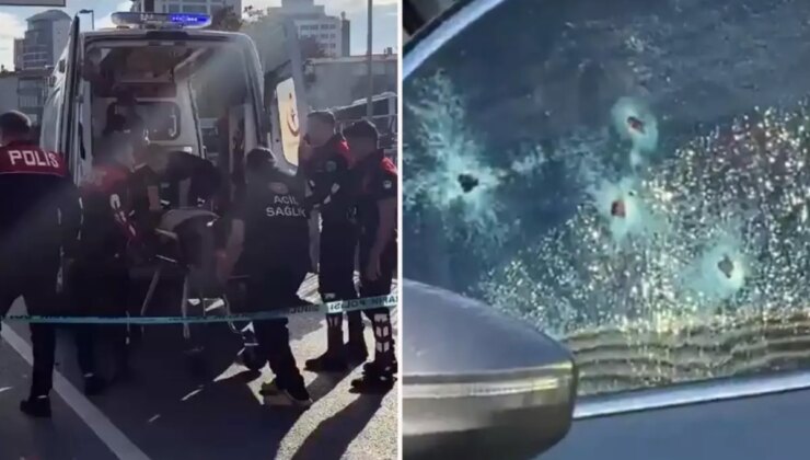 Serdar Öktem’in aracına kurşun yağmuru! İşte olay yerinden ilk görüntüler