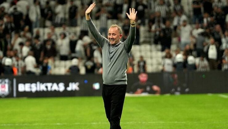 Sergen Yalçın, Beşiktaş’ın başında derbileri kaybetmiyor