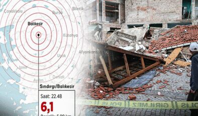 Sındırgı depreminde atom bombası kadar enerji yayıldı: Merkezdeki şiddeti 8'miş!