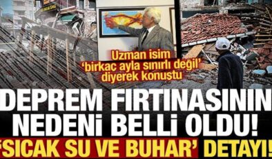 Sındırgı’daki deprem fırtınasının nedenini açıkladı: Sıcak su detayı! Tesadüf değilmiş