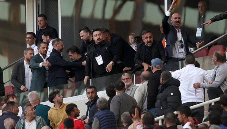 Sivasspor Başkanı Gökhan Karagöl taraftarla tartışma yaşadı!