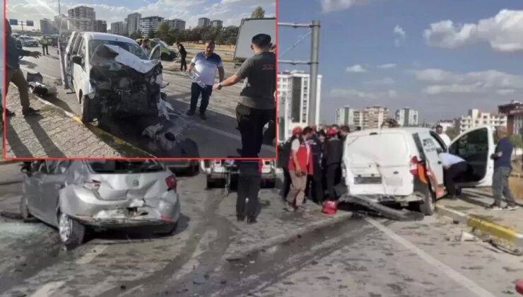 Sivas’ta zincirleme kaza faciası! 1 kişi hayatını kaybetti, 2’si çocuk 4 kişi yaralandı