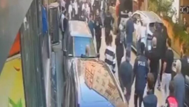 Sokak ortasında taciz! Meydan dayağından kaçamadı