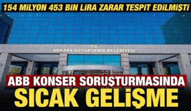 Son Dakika: ABB’ye yönelik konser soruşturmasında iddianame hazırlandı