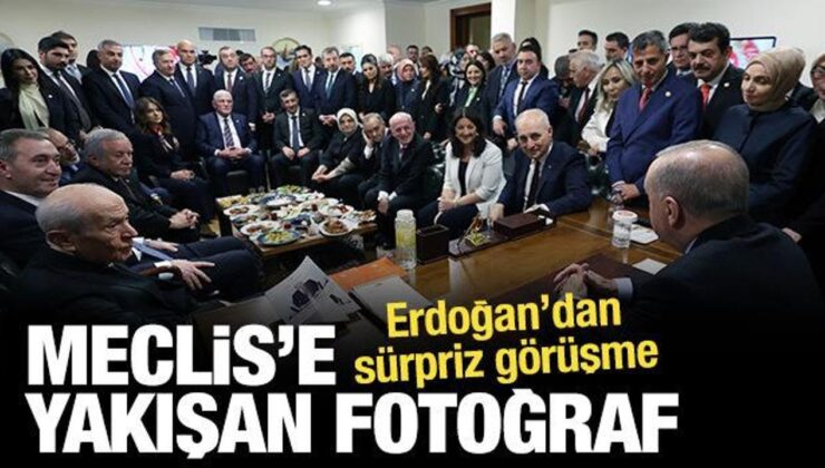 Son dakika: Erdoğan’dan Meclis’te sürpriz görüşme!