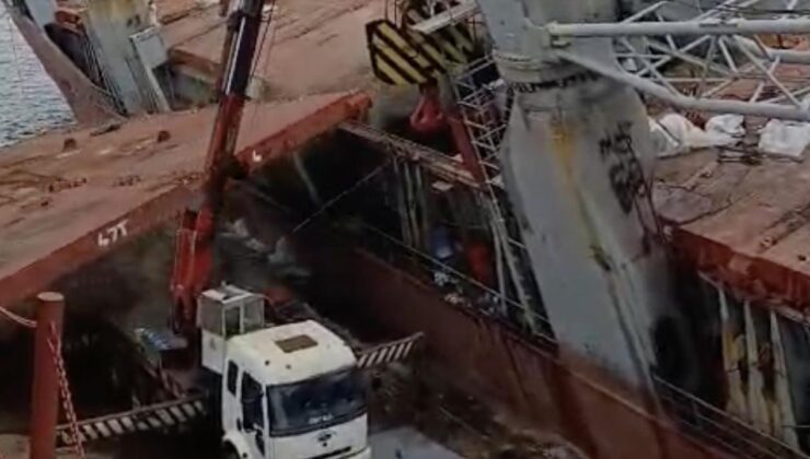 Son dakika: Tuzla’da dev gemi yan yattı: Ölü ve yaralı işçiler var