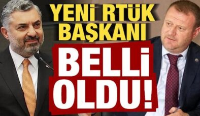 Son dakika: Yeni RTÜK Başkanı belli oldu!
