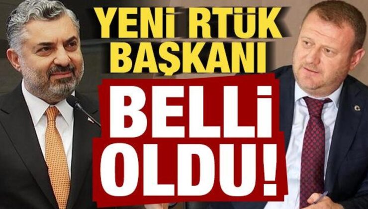Son dakika: Yeni RTÜK Başkanı belli oldu!