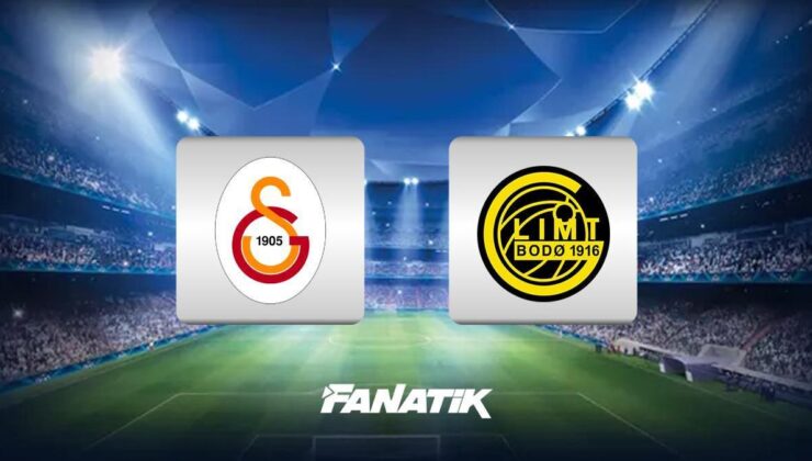 CANLI |Galatasaray – Bodo/Glimt maçı Canlı Anlatım – GS BODO maçı kadroları, skoru ve istatistikleri (Şampiyonlar Ligi)