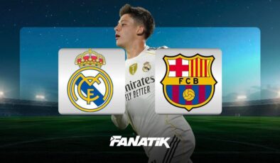 CANLI |Real Madrid – Barcelona maçı ne zaman, saat kaçta ve hangi kanalda? Arda Güler sahne alıyor!