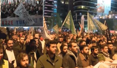 Sumud filosuna saldırıyı duyanlar İstanbul’da sokağa döküldü