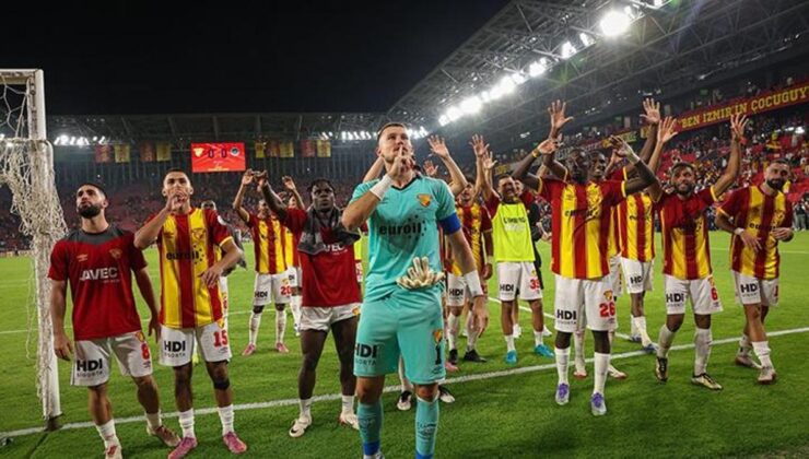Süper Lig’in en az gol yiyen takımı Göztepe