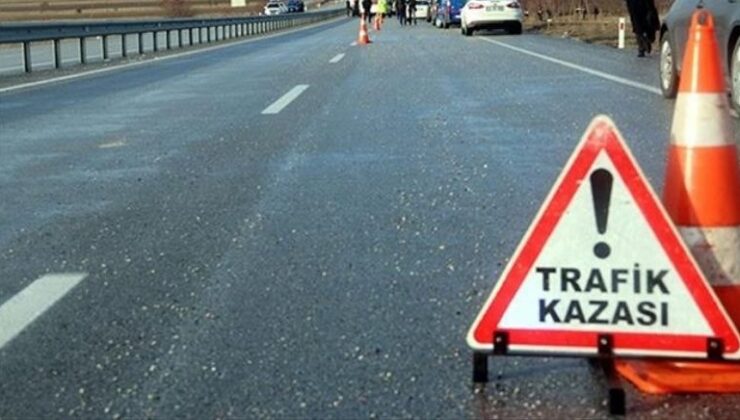 Tarım işçilerini taşıyan minibüs kaza yaptı