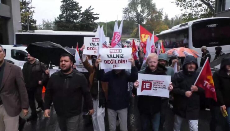 TKP'den TELE1'e destek yürüyüşü: “Gazeteciler Susmaz”