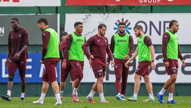 Trabzonspor, Çaykur Rizespor maçının hazırlıklarını sürdürdü