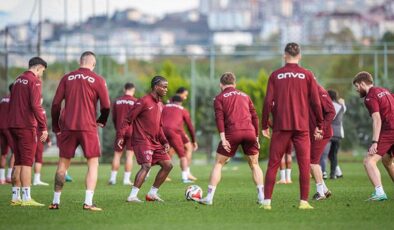 Trabzonspor, Eyüpspor maçı hazırlıklarına başladı
