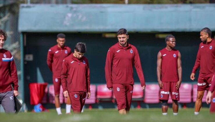 Trabzonspor’da Çaykur Rizespor maçı hazırlıkları devam etti