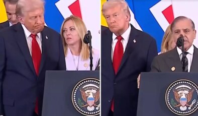 Trump’ın iltifattan mest olduğu anlar! Şahbaz Şerif, Nobel’e aday gösterdi